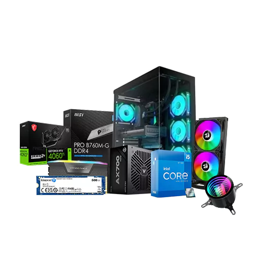 Intel Core i5-12400F Gaming Custom Desktop PC
